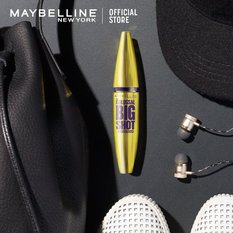MAYBELLINE OFFICIAL Magnum Big Shot Mascara Make Up - 8.9gr (Mascara Untuk Bulu Mata Tebal Dramatis Dalam Satu Kali Pulas)
