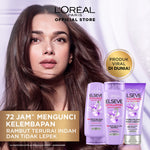 [PAKET LENGKAP] L’Oréal Paris ELSEVE Hyaluron Moisture Shampoo 280ml + Hyaluronic Conditioner 280ml + Hyaluronic Night Cream 150ml - Mengandung Hyaluronic Acid 72 Jam Mengunci Hidrasi Rambut - 4X Lebih Lembut, Rambut Terurai Indah dan Tidak Lepek 440ml