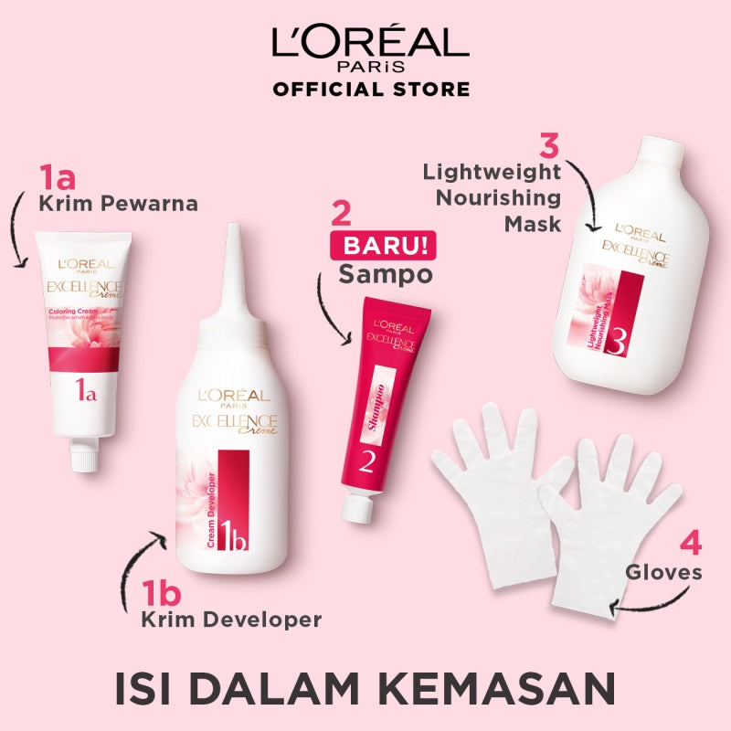 L'Oreal Paris Excellence Creme Triple Care Hair Color