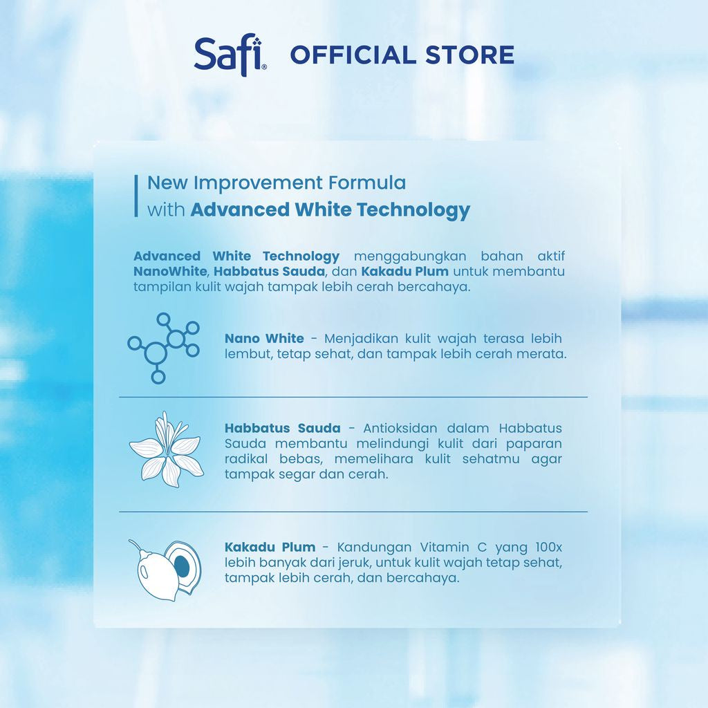 SAFI - Ultimate Bright - Crystal Essence 35 ml - Perawatan Wajah