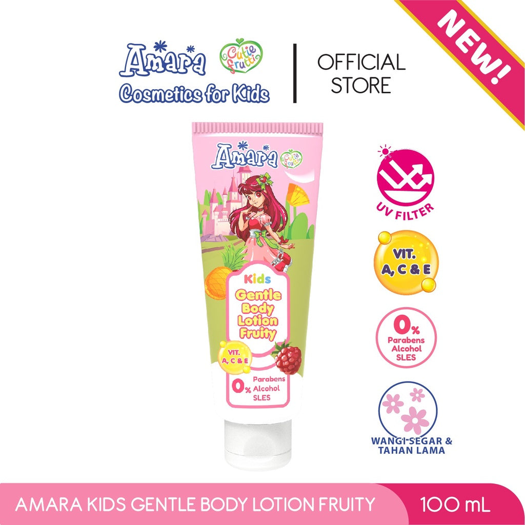 Amara Kids Gentle Body Lotion 100ml / Body Lotion Anak BPOM