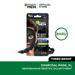 Garnier Men Power White XL Charcoal Tissue Mask Skin Care - 24ml