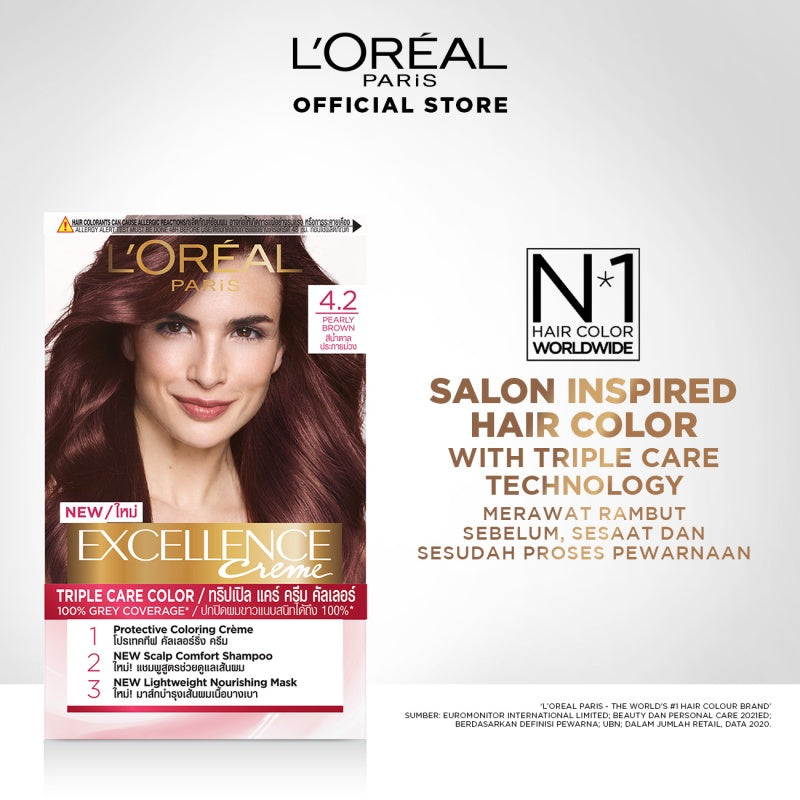 L'Oreal Paris Excellence Creme Triple Care Hair Color