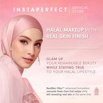 Instaperfect Matte Fit Powder Foundation 13 g - Bedak (Real Skin Cover Setter, Smooth Matte Finish, SPF 20 PA+++)