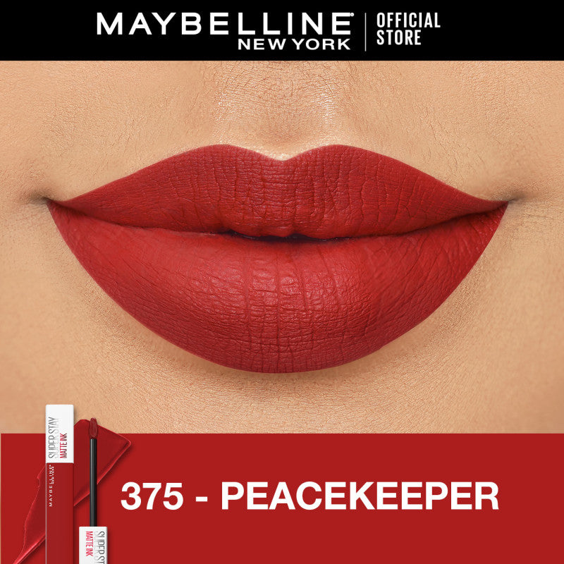 Maybelline Superstay Matte Ink Liquid Long Lasting Waterproof Matte Lipstick Lipcream Make Up Transferproof Tahan 16 Jam Vinyl Ink