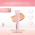 Instaperfect Skinfocus Cover Foundation 30 ml (Real Skin High Coverage, Breathable Comfort, SPF 40 PA+++)
