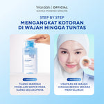 Wardah Lightening Oil-Infused Micellar Water - Make Up Remover dengan Advanced Niacinamide - Mencerahkan dan Melembapkan - Tidak Perih di Mata - Skincare
