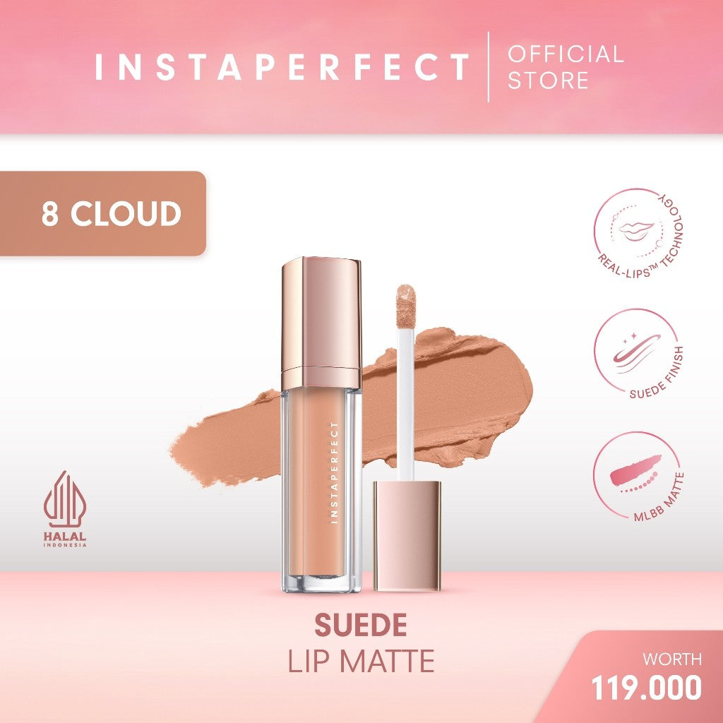 [NEW SHADES] Instaperfect Double Sueded Lip Matte Bundle (2 Suede Lip Matte)