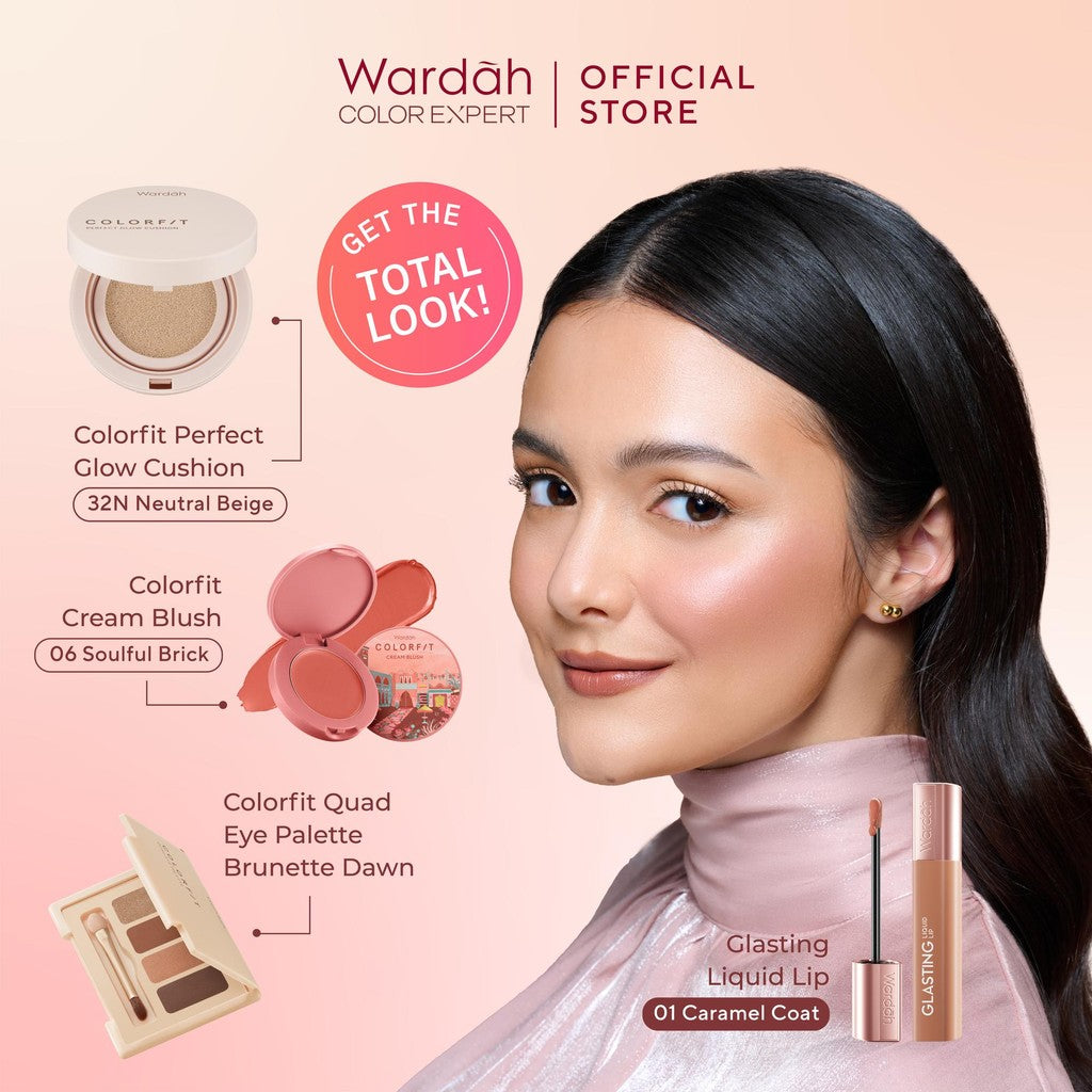WARDAH Colorfit Cream Blush - Formula ringan dan teksturnya creamy - Makeup - Blush On - Liquid Blush - Blush On Cream Blush - Make Up - Blush On Cool Tone - Blush On Warm Tone - Blush On Wardah