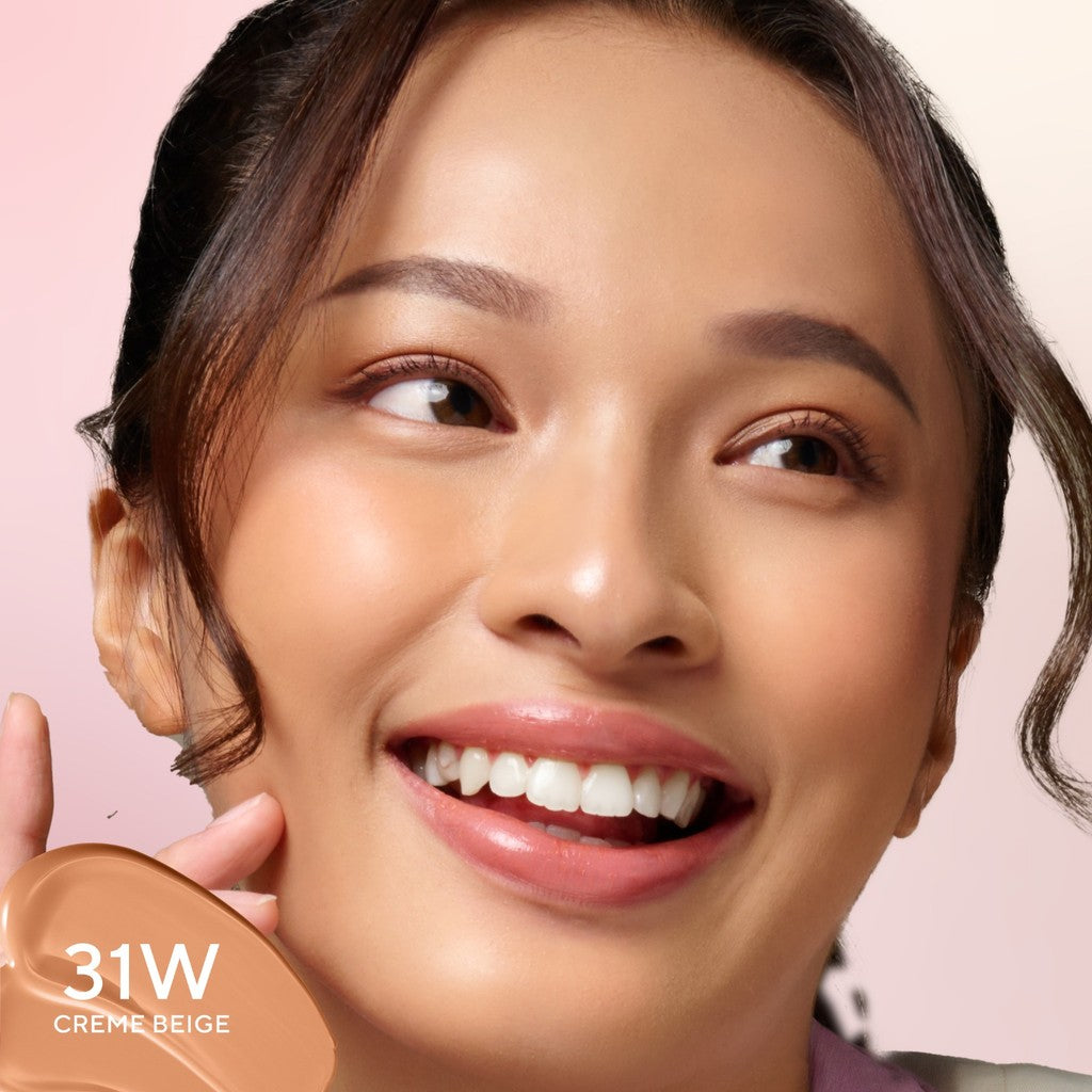 WARDAH Paket Perfect Pair Set - Colorfit Perfect Glow Cushion + Moist Dew Tint - Makeup - Tahan Lama dengan Bedak