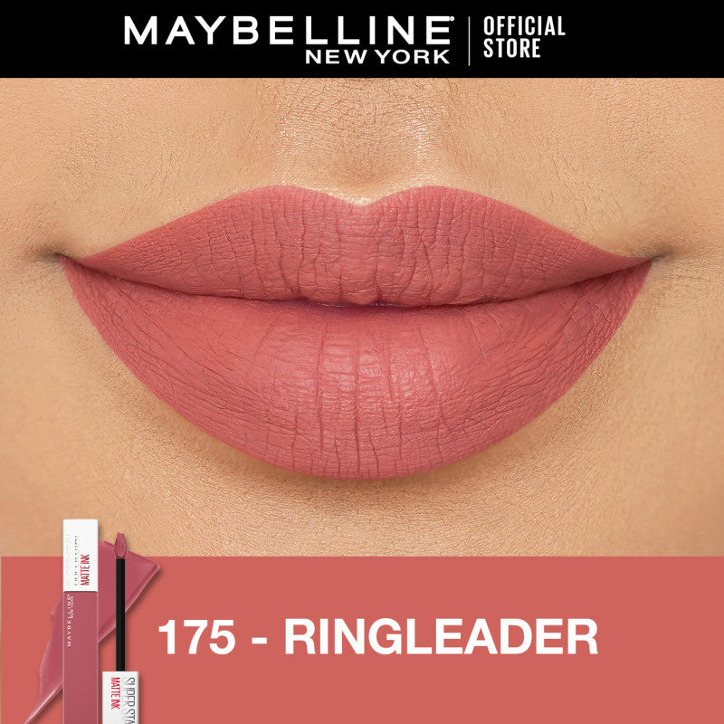 Maybelline Superstay Matte Ink Liquid Long Lasting Waterproof Matte Lipstick Lipcream Make Up Transferproof Tahan 16 Jam Vinyl Ink