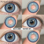 Eyeshare Softlens Big Eyes 14.5mm ALPS Brown 1 Pasang Lensa Kontak Softlen Gray