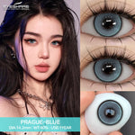 Eyeshare Softlens Big Eyes 14.5mm ALPS Brown 1 Pasang Lensa Kontak Softlen Gray