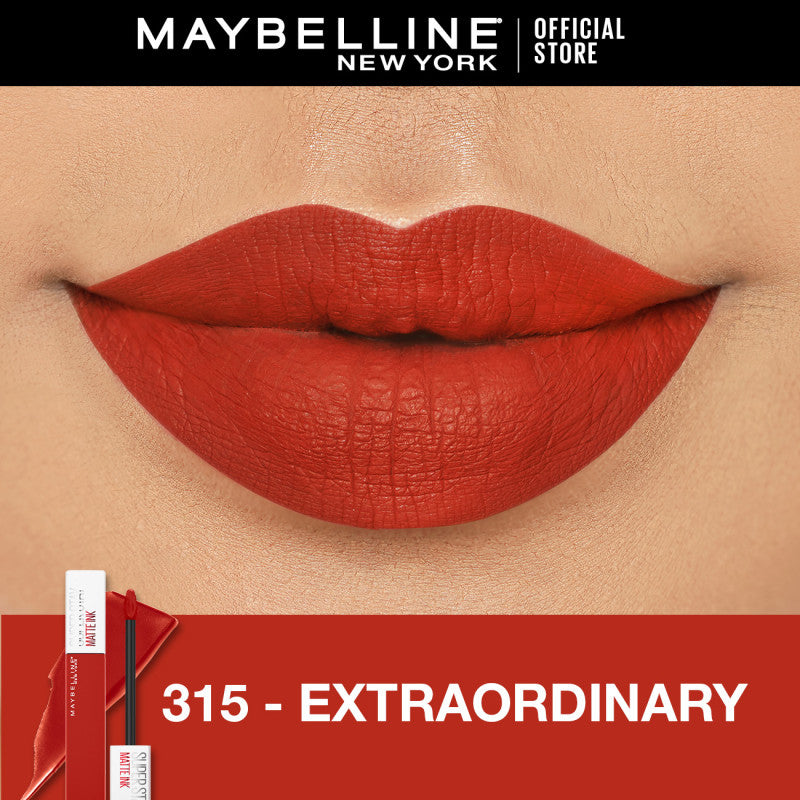 Maybelline Superstay Matte Ink Liquid Long Lasting Waterproof Matte Lipstick Lipcream Make Up Transferproof Tahan 16 Jam Vinyl Ink