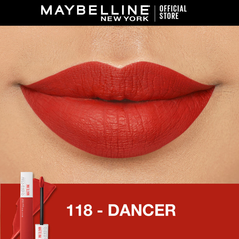 Maybelline Superstay Matte Ink Liquid Long Lasting Waterproof Matte Lipstick Lipcream Make Up Transferproof Tahan 16 Jam Vinyl Ink