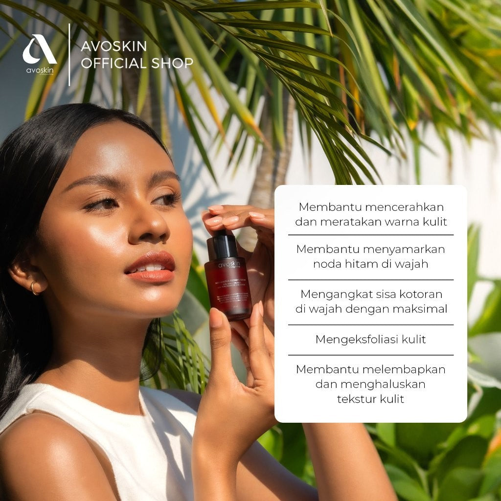 [CREATOR] Serum Avoskin Miraculous Refining 30ml-AHA BHA-Waktunya Eksfoliasi Kulit Wajah