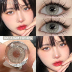 Eyeshare Softlens Big Eyes 14.5mm ALPS Brown 1 Pasang Lensa Kontak Softlen Gray