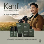 Kahf Cooling and Brightening Body Wash (200ml) - Skin Softening & Moisturizing - Wangi Tahan Lama - Suitable for All Skin Types - Pencuci Badan