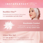 Instaperfect Skinfocus Cover Foundation 30 ml (Real Skin High Coverage, Breathable Comfort, SPF 40 PA+++)