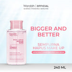 Wardah Perfect Bright Tone Up Micellar Water - Micellar Water dengan Micelles Pencerah - Make Up Remover Lebih Bersih dan Mencerahkan - Untuk Semua Jenis Kulit - Skincare