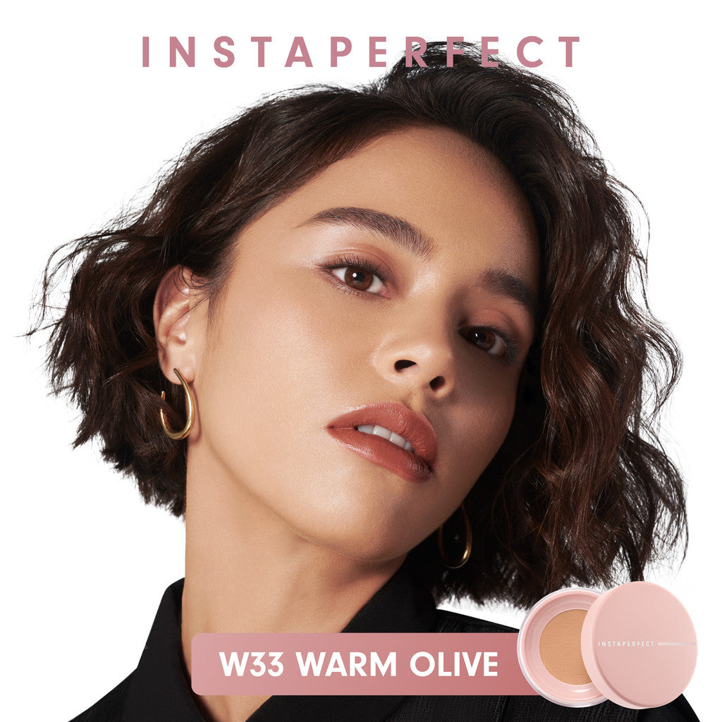 INSTAPERFECT Quickmatte Loose Powder 9 g (Real Skin Smooth, Matte, Soft Focus)- Coverage Medium SPF15 PA+ & ectoin