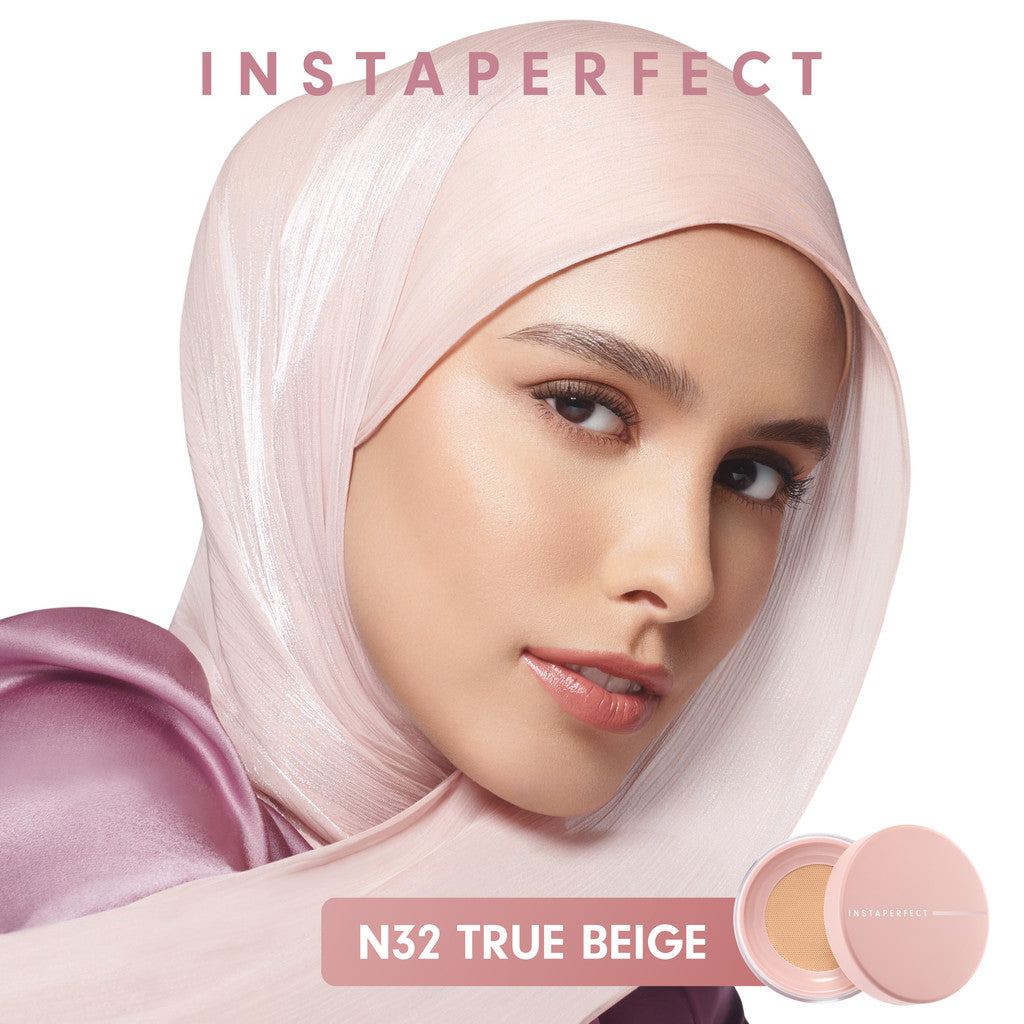 INSTAPERFECT Quickmatte Loose Powder 9 g (Real Skin Smooth, Matte, Soft Focus)- Coverage Medium SPF15 PA+ & ectoin