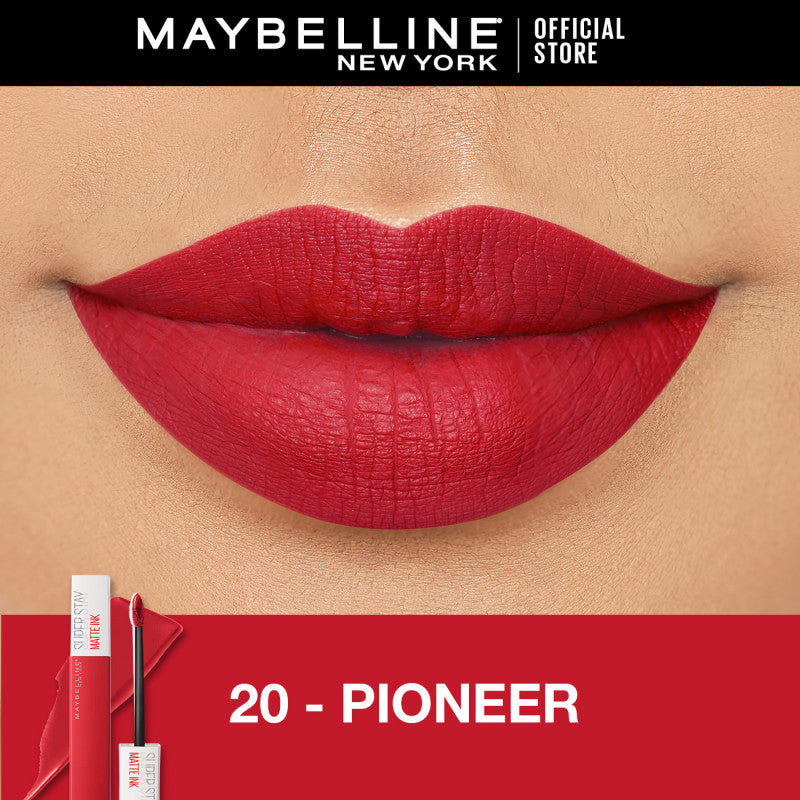 Maybelline Superstay Matte Ink Liquid Long Lasting Waterproof Matte Lipstick Lipcream Make Up Transferproof Tahan 16 Jam Vinyl Ink
