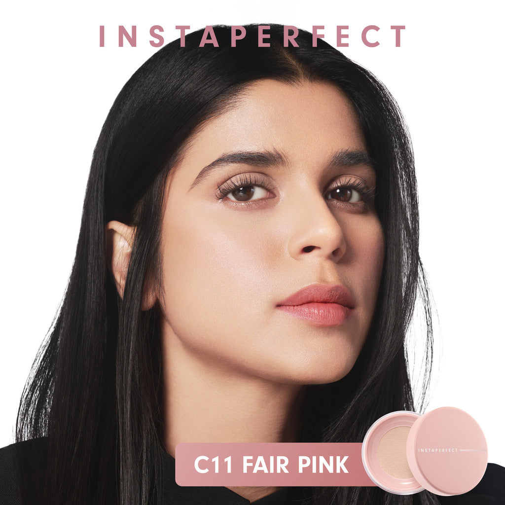 INSTAPERFECT Quickmatte Loose Powder 9 g (Real Skin Smooth, Matte, Soft Focus)- Coverage Medium SPF15 PA+ & ectoin