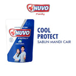 NUVO Sabun Mandi Cair Pouch 60ml / Liquid Soap Body Wash Kemasan Kecil Murah