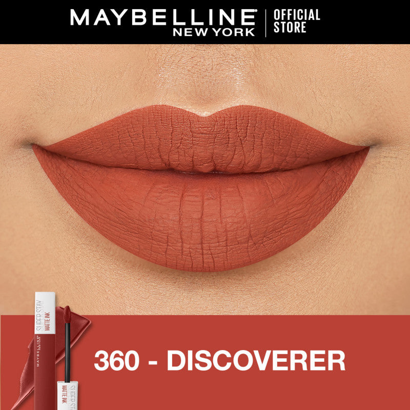 Maybelline Superstay Matte Ink Liquid Long Lasting Waterproof Matte Lipstick Lipcream Make Up Transferproof Tahan 16 Jam Vinyl Ink