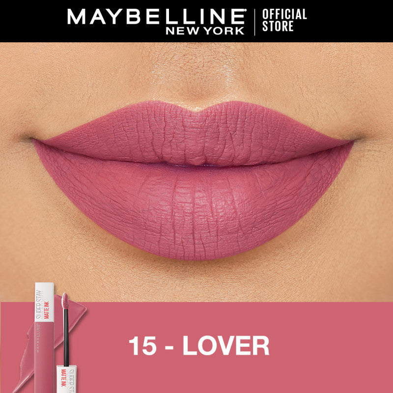 Maybelline Superstay Matte Ink Liquid Long Lasting Waterproof Matte Lipstick Lipcream Make Up Transferproof Tahan 16 Jam Vinyl Ink