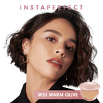 Instaperfect Matte Fit Powder Foundation 13 g - Bedak (Real Skin Cover Setter, Smooth Matte Finish, SPF 20 PA+++)
