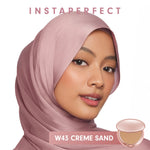 Instaperfect Matte Fit Powder Foundation 13 g - Bedak (Real Skin Cover Setter, Smooth Matte Finish, SPF 20 PA+++)