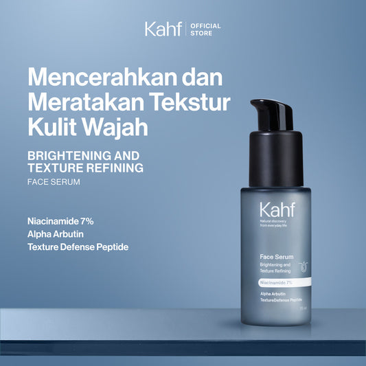 Kahf Brightening and Texture Refining Face Serum (30ml) - Niacinimide 7%- Serum Wajah