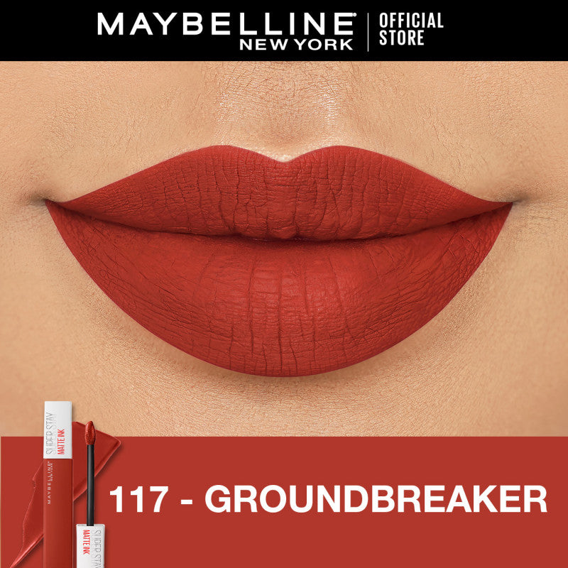 Maybelline Superstay Matte Ink Liquid Long Lasting Waterproof Matte Lipstick Lipcream Make Up Transferproof Tahan 16 Jam Vinyl Ink