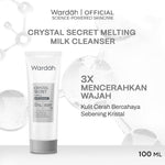 WARDAH Crystal Secret Series Lengkap - Milk Cleanser, Micellar Cleansing Gel, Foaming Cleanser, Exfoliating Toner, Pure Treatment Essence, Serum, Dark Spot Corrector, Day Moisturizer, Night Moisturizer, Refreshing Day Gel, Radiance Serum Mask - Skincare