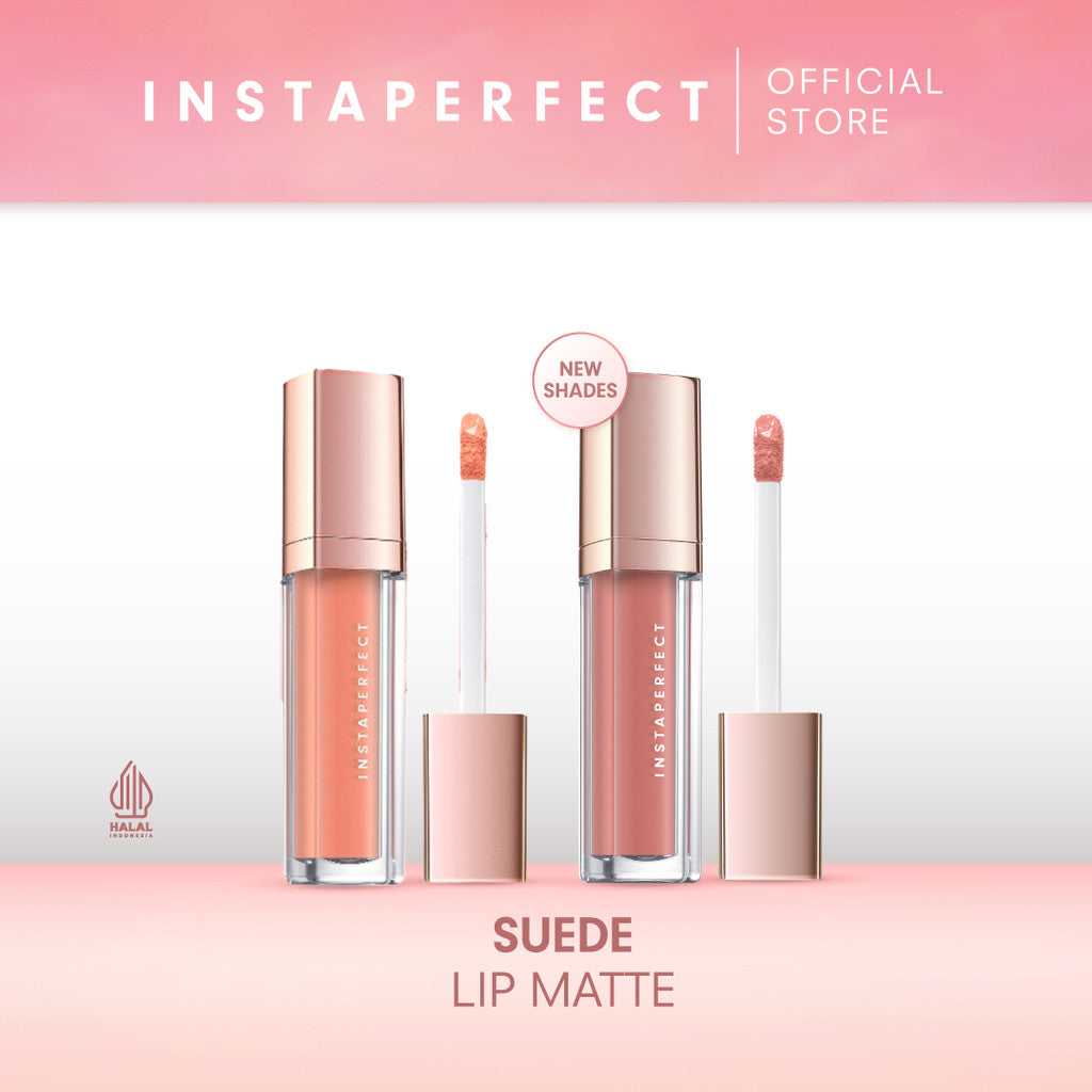 [NEW SHADES] Instaperfect Double Sueded Lip Matte Bundle (2 Suede Lip Matte)
