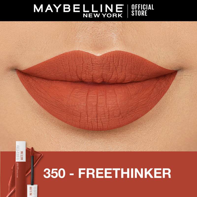 Maybelline Superstay Matte Ink Liquid Long Lasting Waterproof Matte Lipstick Lipcream Make Up Transferproof Tahan 16 Jam Vinyl Ink