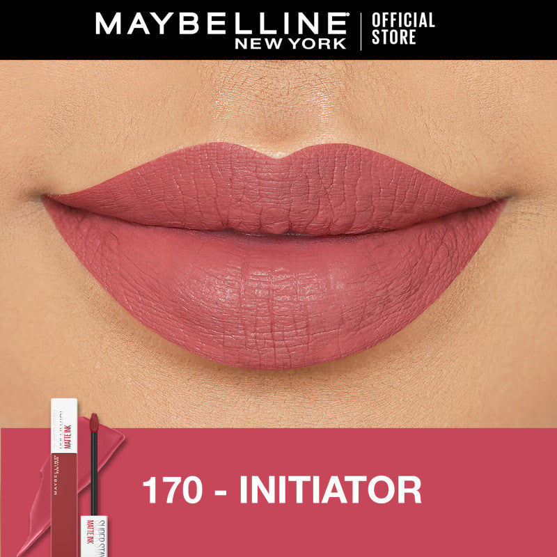 Maybelline Superstay Matte Ink Liquid Long Lasting Waterproof Matte Lipstick Lipcream Make Up Transferproof Tahan 16 Jam Vinyl Ink
