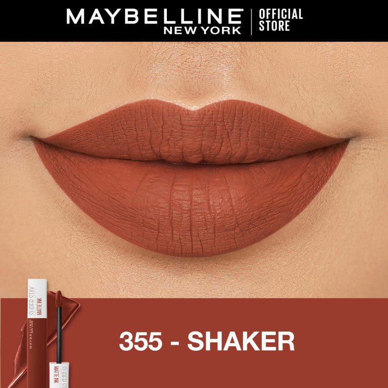 Maybelline Superstay Matte Ink Liquid Long Lasting Waterproof Matte Lipstick Lipcream Make Up Transferproof Tahan 16 Jam Vinyl Ink