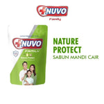 NUVO Sabun Mandi Cair Pouch 60ml / Liquid Soap Body Wash Kemasan Kecil Murah