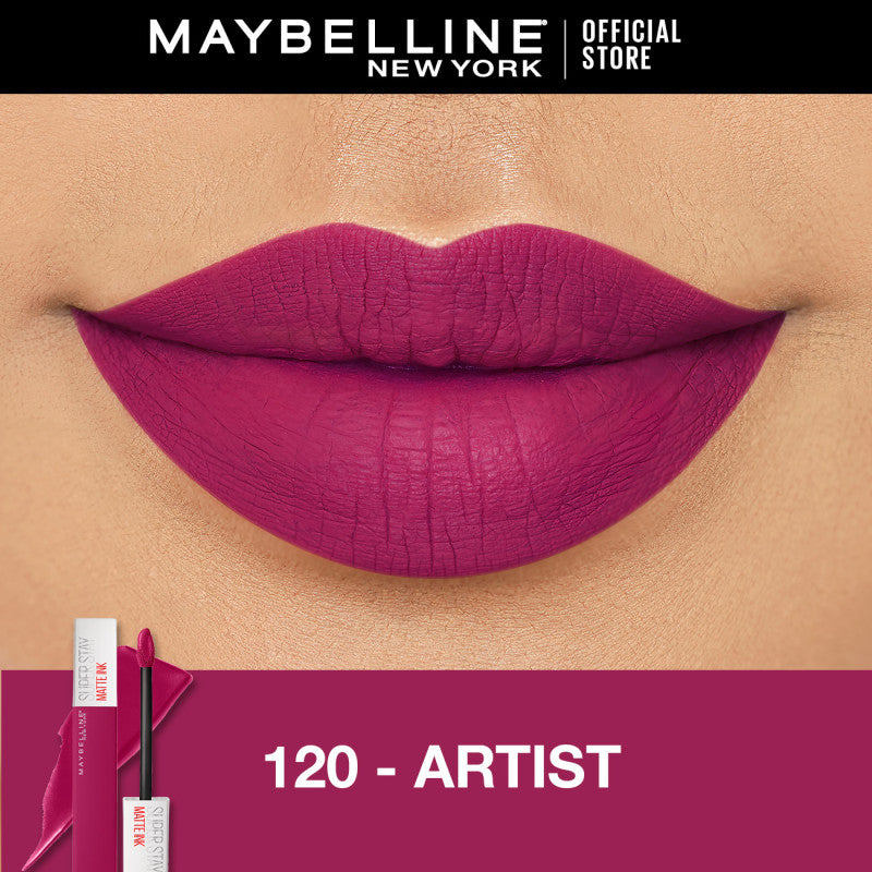 Maybelline Superstay Matte Ink Liquid Long Lasting Waterproof Matte Lipstick Lipcream Make Up Transferproof Tahan 16 Jam Vinyl Ink