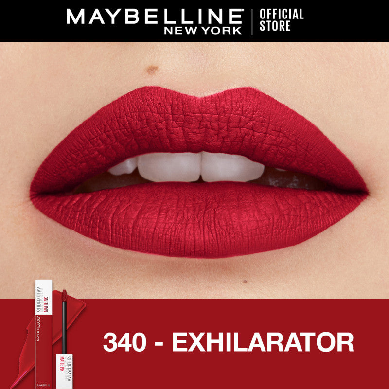 Maybelline Superstay Matte Ink Liquid Long Lasting Waterproof Matte Lipstick Lipcream Make Up Transferproof Tahan 16 Jam Vinyl Ink