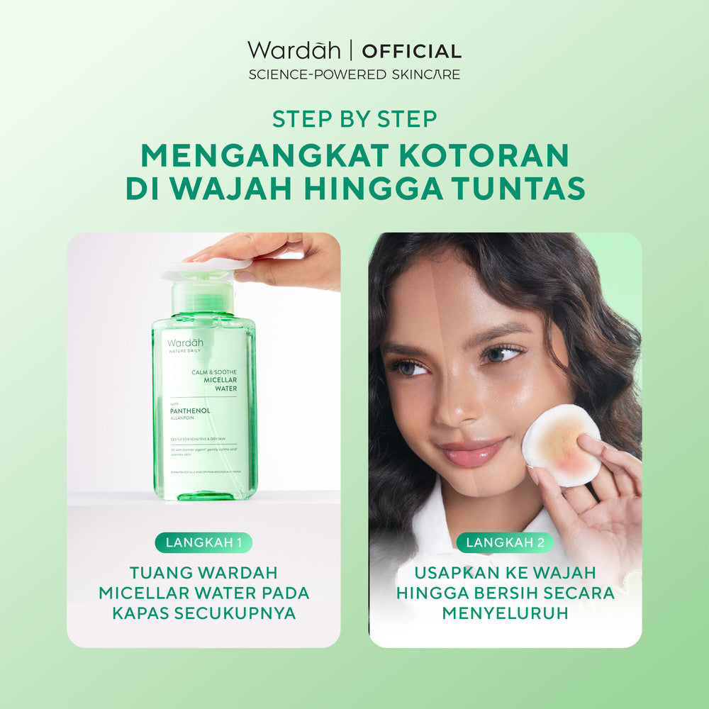 WARDAH Nature Daily Calm & Soothe Micellar Water - Skincare