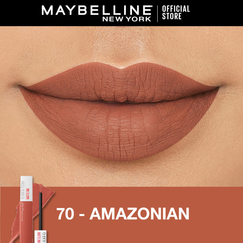 Maybelline Superstay Matte Ink Liquid Long Lasting Waterproof Matte Lipstick Lipcream Make Up Transferproof Tahan 16 Jam Vinyl Ink