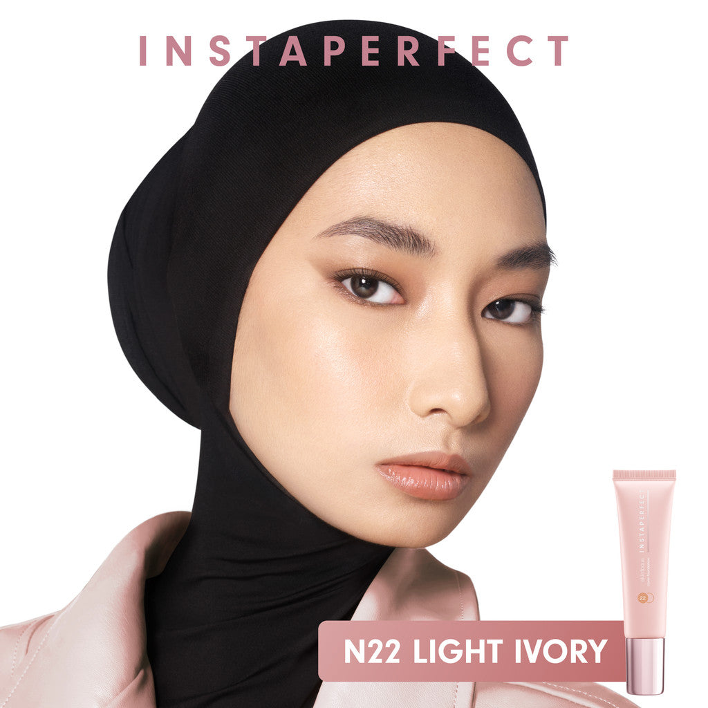 Instaperfect Skinfocus Cover Foundation 30 ml (Real Skin High Coverage, Breathable Comfort, SPF 40 PA+++)