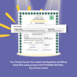 Finally Found You! FFY OATstanding Retinal - 2in1 Eye & Face Cream Krim Mata Panda dan Kerutan 20ml