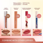 [New!] Wardah Colorfit Velvet Matte Lip Mousse Color Therapy™ - Limited Edition - Lip Cream Tahan Lama - Hasil Matte dan Blurry Effect - Tekstur Mousse-like Yang Halus - Makeup