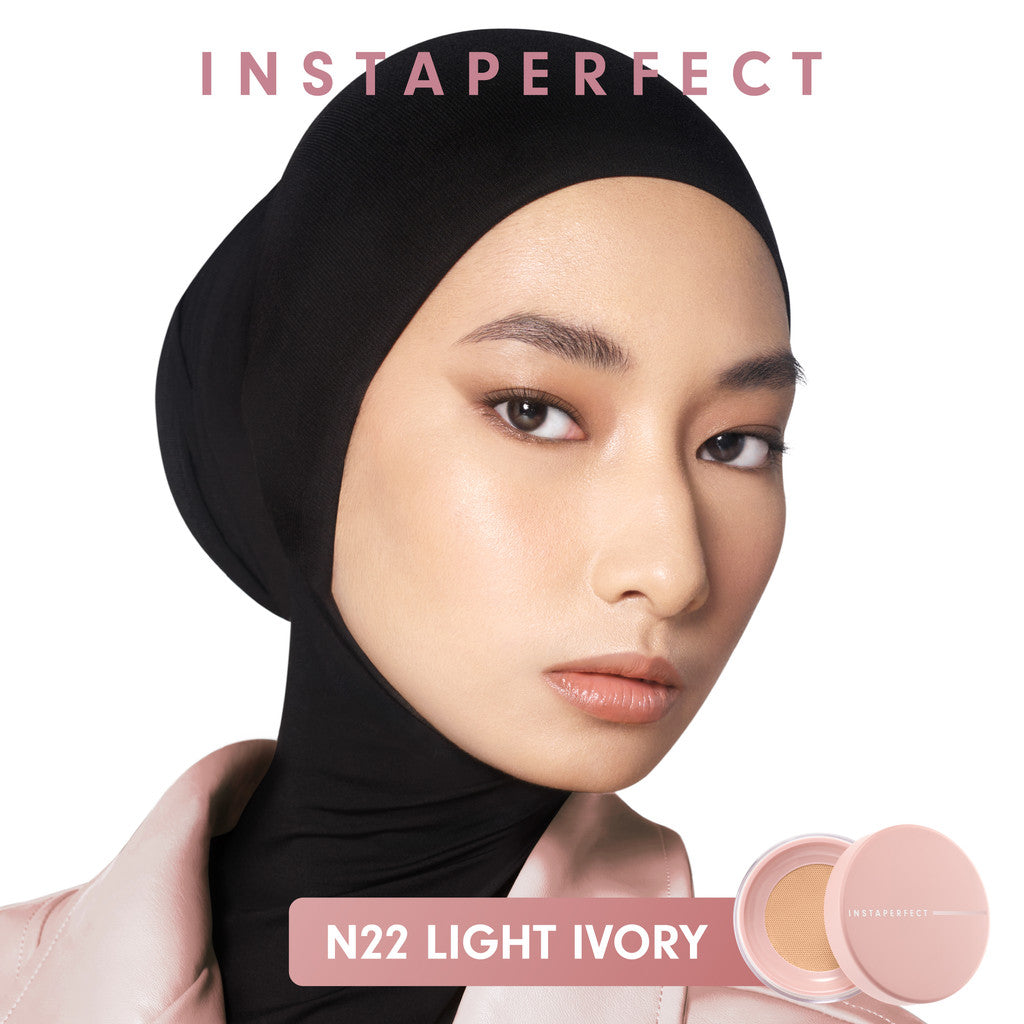INSTAPERFECT Quickmatte Loose Powder 9 g (Real Skin Smooth, Matte, Soft Focus)- Coverage Medium SPF15 PA+ & ectoin