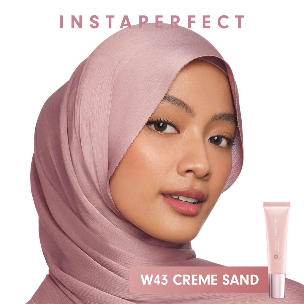 Instaperfect Skinfocus Cover Foundation 30 ml (Real Skin High Coverage, Breathable Comfort, SPF 40 PA+++)